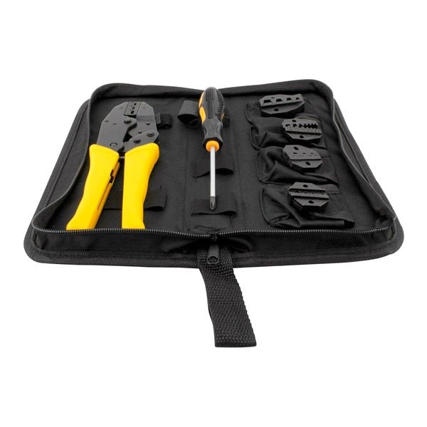 KIMPEX MULTIFUNCTIONAL 4 - IN - 1 RATCHET CRIMPING TOOL KIT (SF - 200 - 006677) - DRIVEN Canada's Powersports 779421958534SF - 200 - 006677