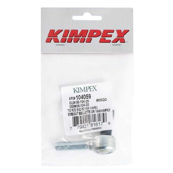 KIMPEX SNOWMOBILE TIE ROD END (08 - 104 - 20) - DRIVEN Canada's Powersports 77942181617908 - 104 - 20