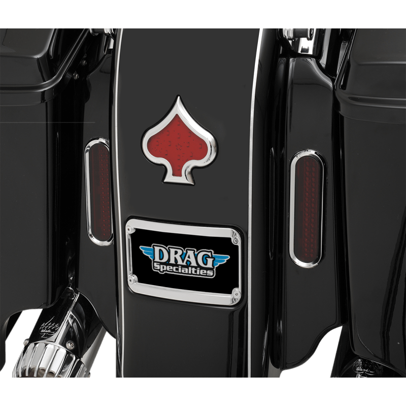 KLOCK WERKS 09 - 19 FLHT LIC/PLT FRAME LIGHTED - DRIVEN Canada's Powersports KWS - 01 - 0088 - C