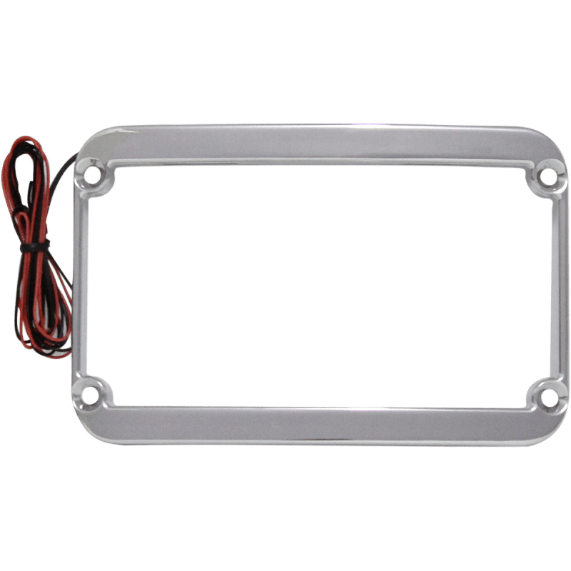 KLOCK WERKS 09 - 19 FLHT LIC/PLT FRAME LIGHTED - DRIVEN Canada's Powersports KWS - 01 - 0088 - C