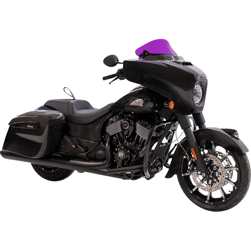 KLOCK WERKS CHIEFTAIN 14 - 24 FLR WINDSHIELD 10" PURPLE (KWW - 04 - 0641) - DRIVEN Canada's Powersports KWW - 04 - 0641