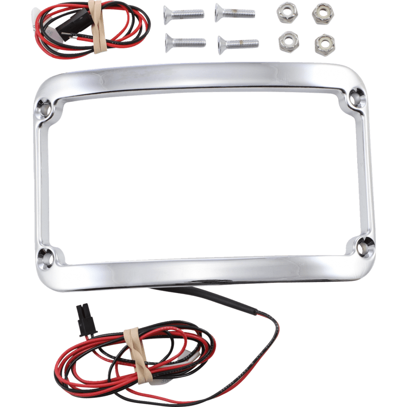 KLOCK WERKS FRAME L - PLATE W/LIGHT - DRIVEN Canada's Powersports KWS - 01 - 0089