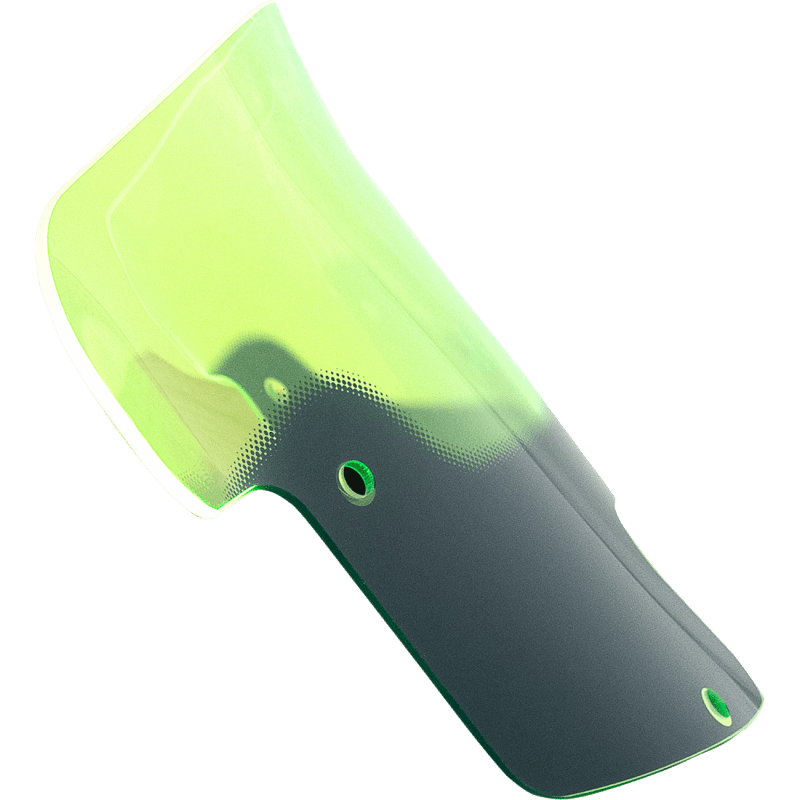 KLOCK WERKS WINDSHIELD FLARE INDIAN 8" - DRIVEN Canada's Powersports KWW - 04 - 0621