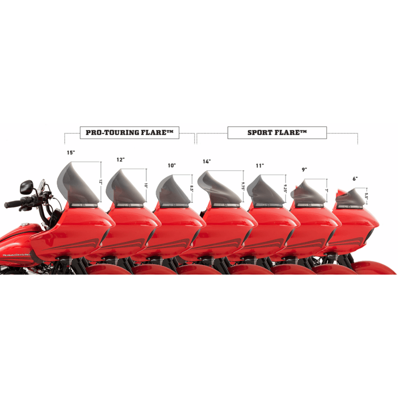 KLOCK WERKS WINDSHIELD15 - 19 FLR FLTR 15"TN (KWW - 01 - 0314) - DRIVEN Canada's Powersports KWW - 01 - 0314