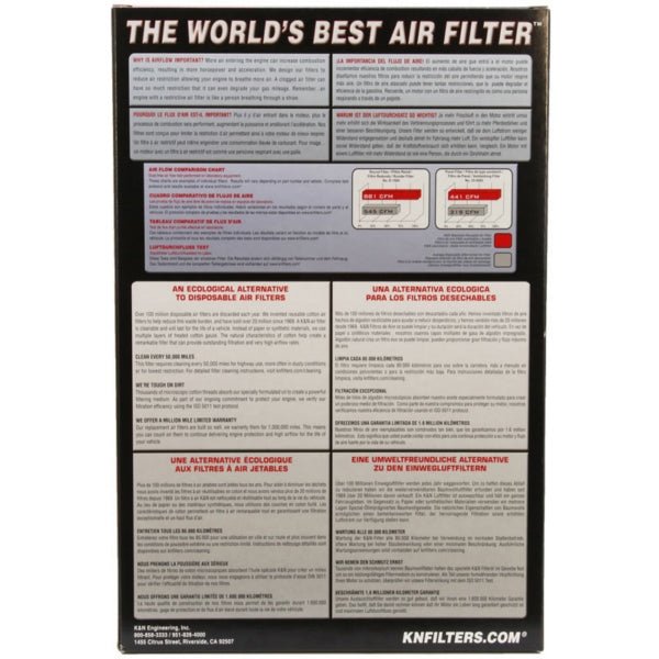 KN HIGH - FLOW OEM AIR FILTER (KA - 6009) - DRIVEN Canada's Powersports 024844245205KA - 6009