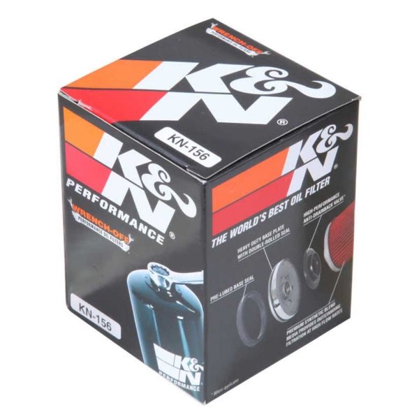 KN PERFORMANCE OIL FILTER CARTRIDGE TYPE (KN - 156) - DRIVEN Canada's Powersports 024844084347KN - 156