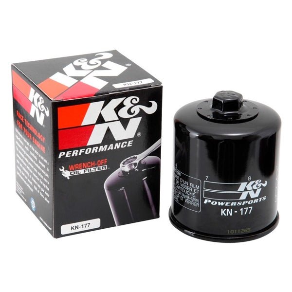 KN PERFORMANCE OIL FILTER CARTRIDGE TYPE (KN - 177) - DRIVEN Canada's Powersports 024844105585KN - 177