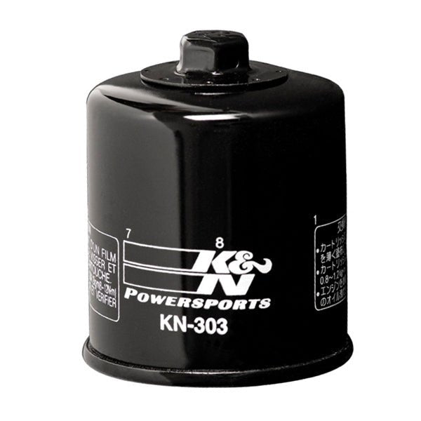 KN PERFORMANCE OIL FILTER CARTRIDGE TYPE (KN - 303) - DRIVEN Canada's Powersports 024844084491KN - 303