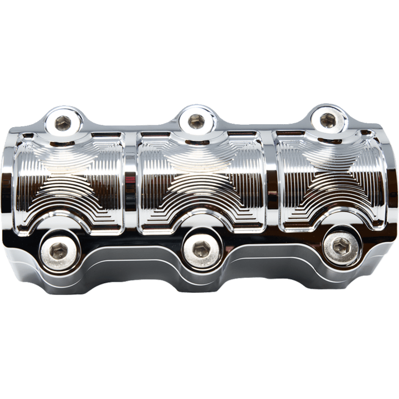 KODLIN BIG BLOCK RISERS FOR 1 1/4" CLAMP SIZE HANDLEBARS CHROME (K55119) - DRIVEN Canada's Powersports K55119