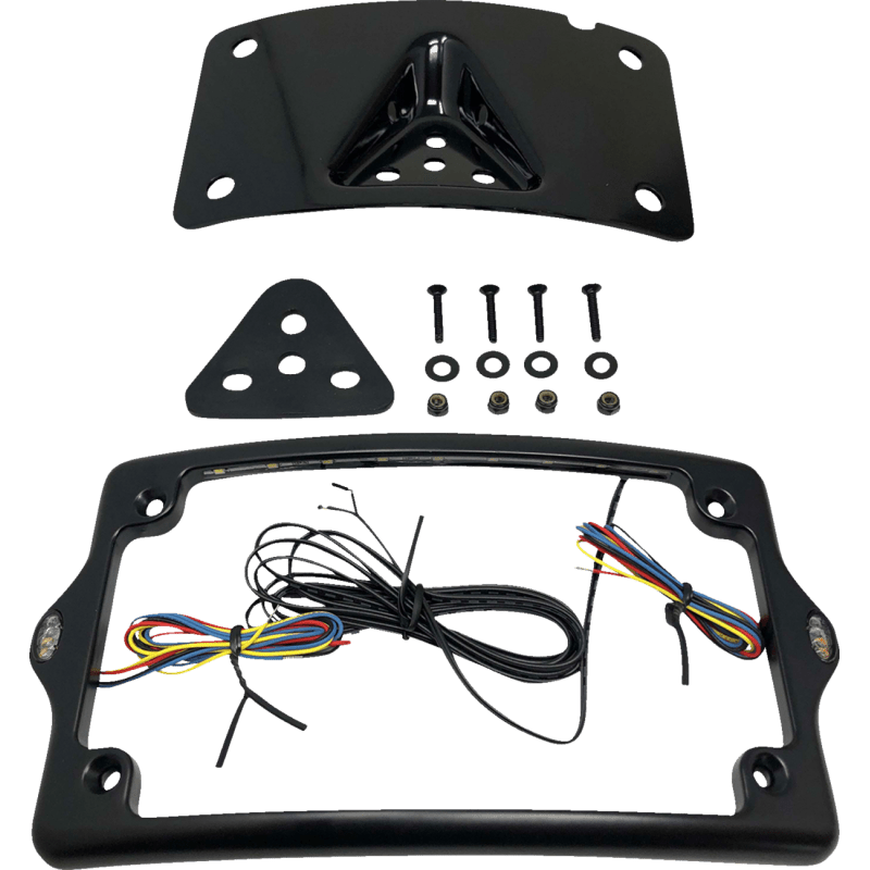 KODLIN CURVED 3 - BOLT MOUNTED ELYPSE 3 - 1 LICENSE PLATE KIT, - DRIVEN Canada's Powersports KUS20350