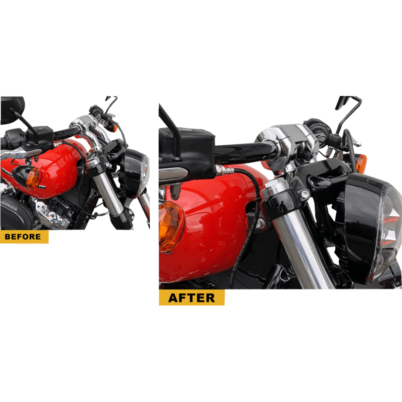 KODLIN LOWER RISERS FOR M8 FXBR - DRIVEN Canada's Powersports K55117