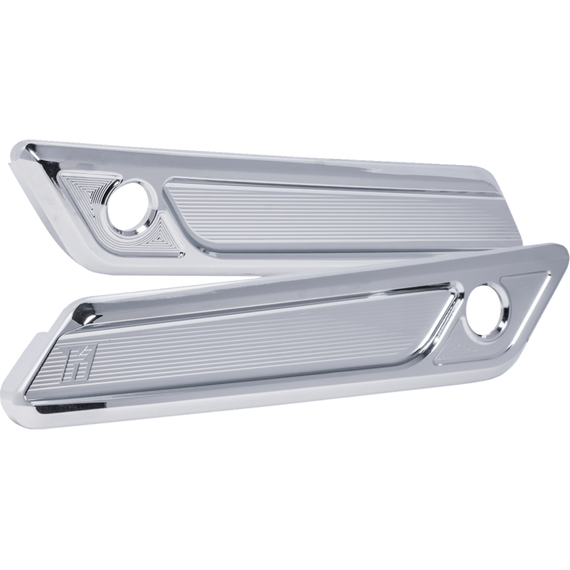 KODLIN SADDLEBAG LATCH COVERS NEW STYLE FOR HD TOURING, CHROME (K59491) - DRIVEN Canada's Powersports K59491