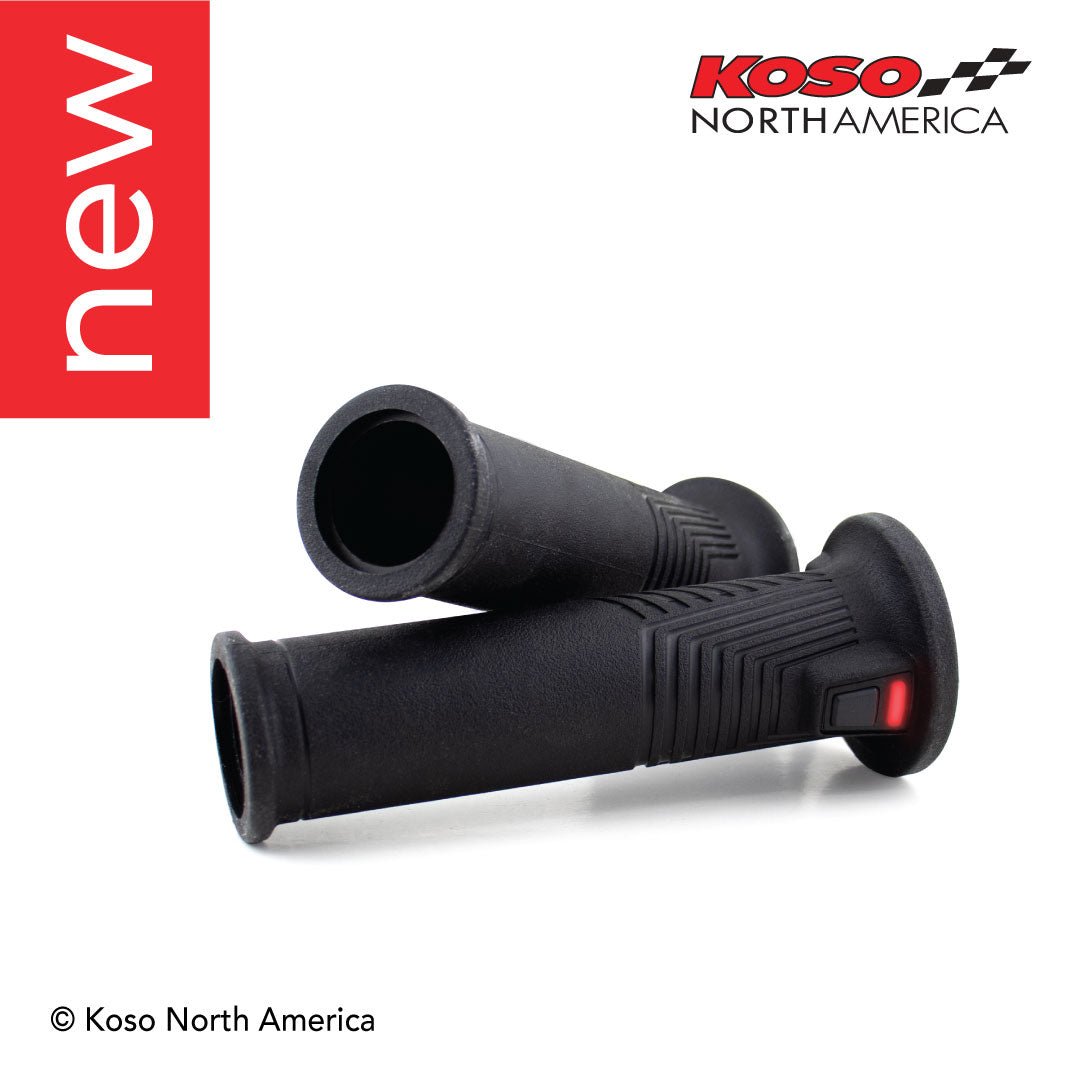KOSO NORTH AMERICA 5 - LEVEL HEATED GRIPS (AX170010) - DRIVEN Canada's Powersports AX170010AX170010