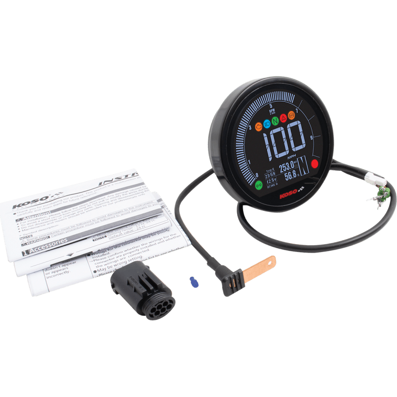 KOSO NORTH AMERICA DL - 04 MULTIFUNCTION METER BMW R NINET 13 - 16 (BA077101) - DRIVEN Canada's Powersports BA077101BA077101