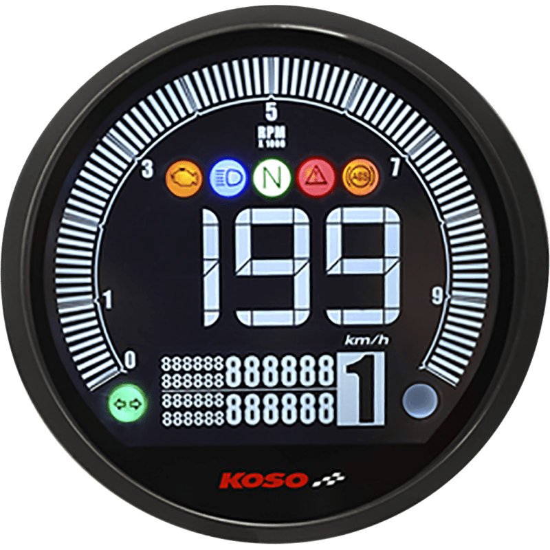 KOSO NORTH AMERICA DL - 04 MULTIFUNCTION METER BMW R NINET 17 (BA077001) - DRIVEN Canada's Powersports BA077001BA077001