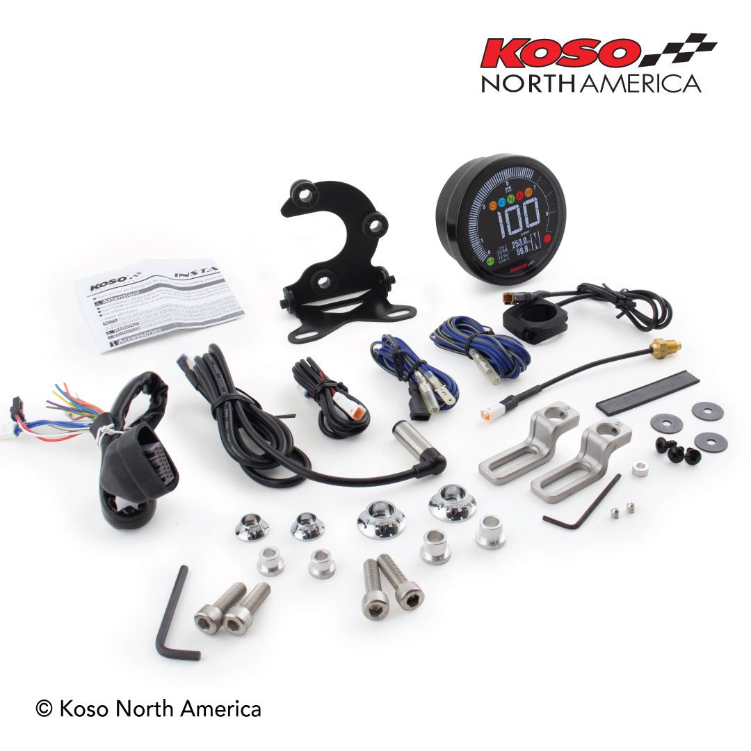 KOSO NORTH AMERICA DL - 04 MULTIFUNCTION METER - DRIVEN Canada's Powersports BA077300BA077300