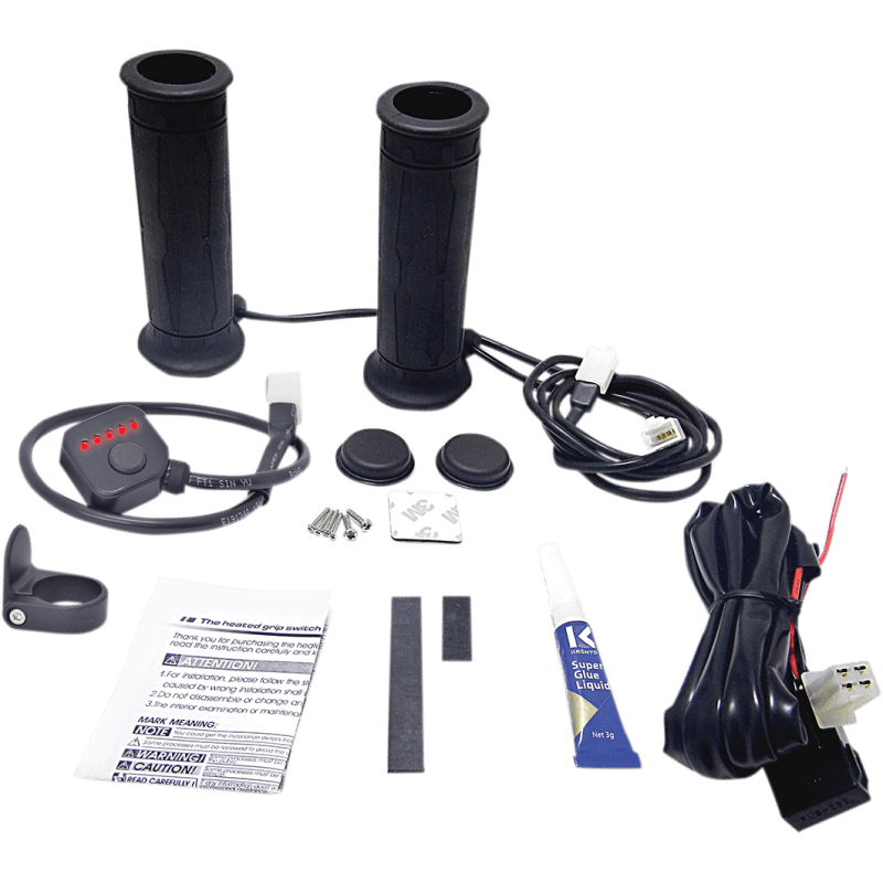 KOSO NORTH AMERICA HEATED GRIPS (AM10706G) - DRIVEN Canada's Powersports AM10706GAM10706G