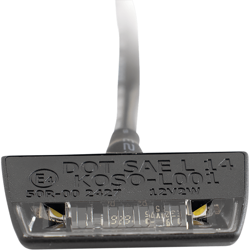 KOSO NORTH AMERICA LED LICENSE PLATE LIGHT (HD008000) - DRIVEN Canada's Powersports HD008000HD008000