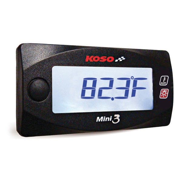 KOSO NORTH AMERICA MINI 3 AMBIENT AIR TEMPERATURE METER (BA003270) - DRIVEN Canada's Powersports BA003270BA003270