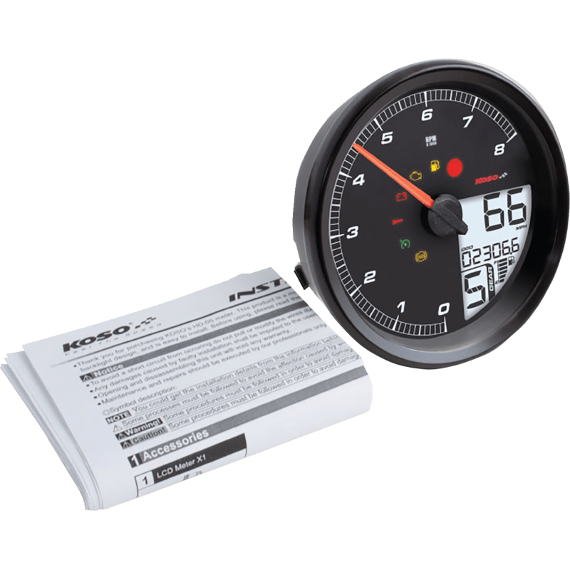 KOSO NORTH AMERICA MULTIFUNCTION METER FOR HARLEY - DAVIDSON - DRIVEN Canada's Powersports BA072010BA072010