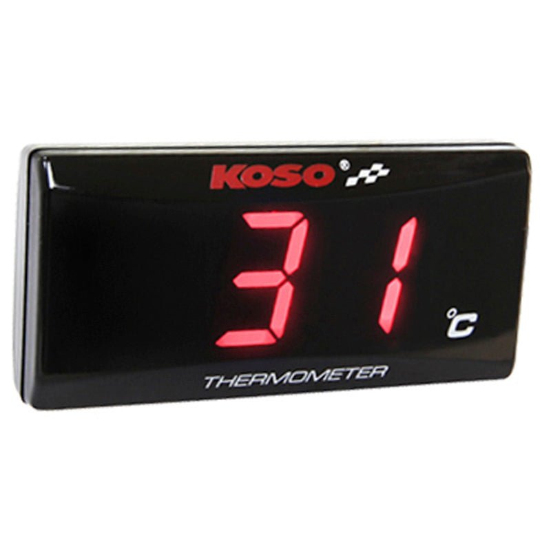 KOSO NORTH AMERICA SUPER SLIM STYLE THERMOMETER CELCIUS VERSION - DRIVEN Canada's Powersports BA024R11BA024R11
