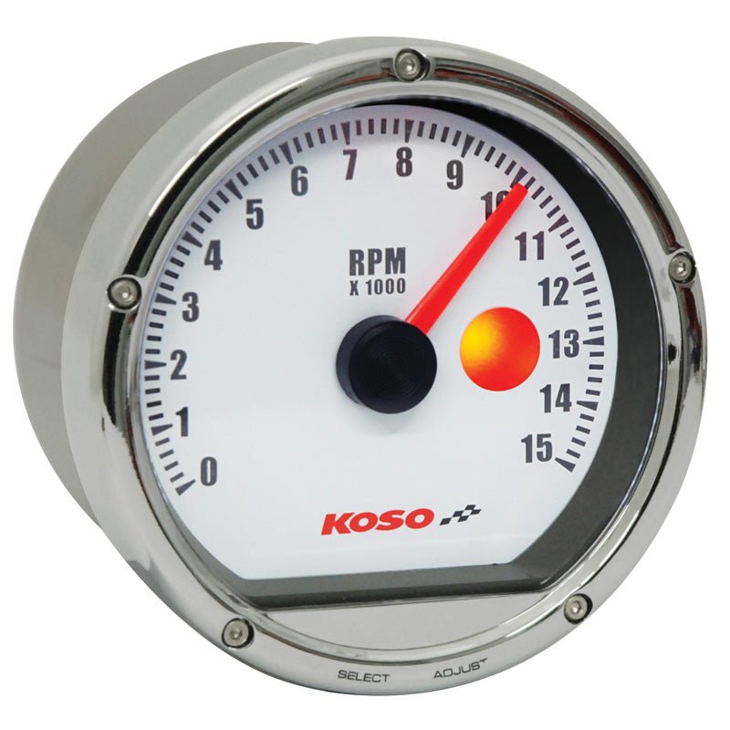 KOSO NORTH AMERICA TACHOMETER 15000 RPM (BA035140) - DRIVEN Canada's Powersports BA035140BA035140