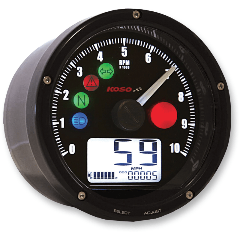 KOSO NORTH AMERICA TNT - 01 MULTIFUNCTION METER - DRIVEN Canada's Powersports BA035K00BA035K00