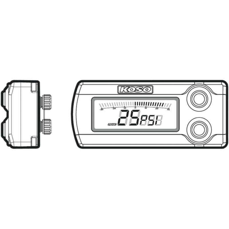 KOSO NORTH AMERICA X - 1 BOOST METER (BA029000) - DRIVEN Canada's Powersports BA029000BA029000