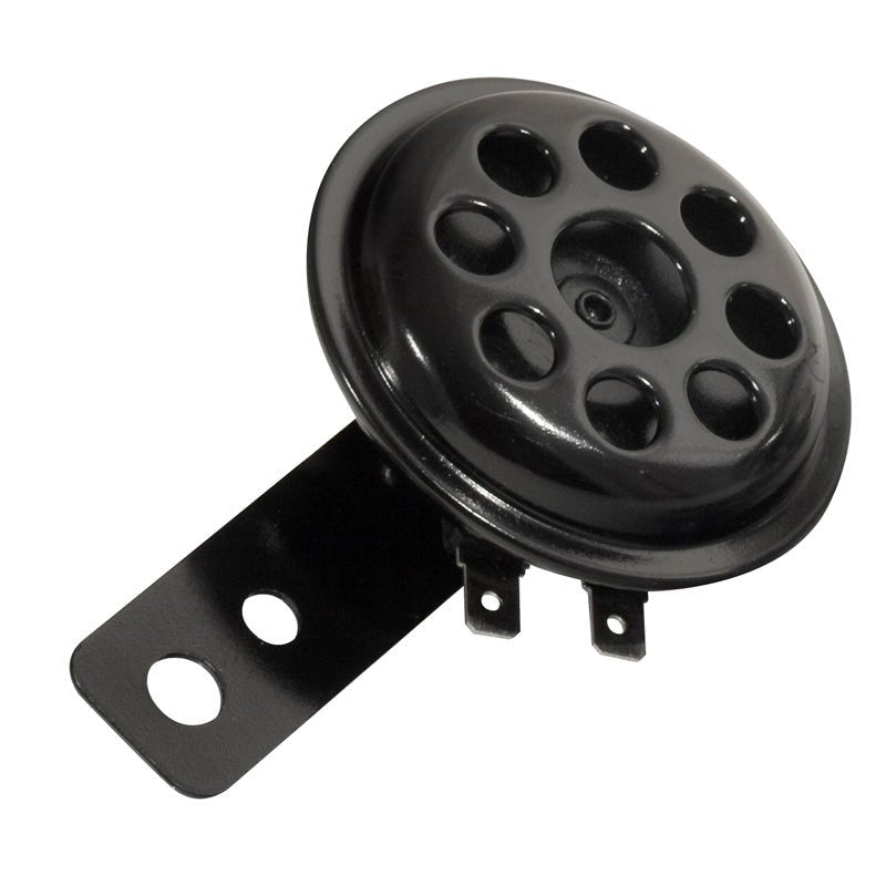K&S TECHNOLOGIES HORN E - MARK APPROVED DELUXE 12V,105DB,65MM,BLACK - DRIVEN Canada's Powersports 68896599031611 - 0150E