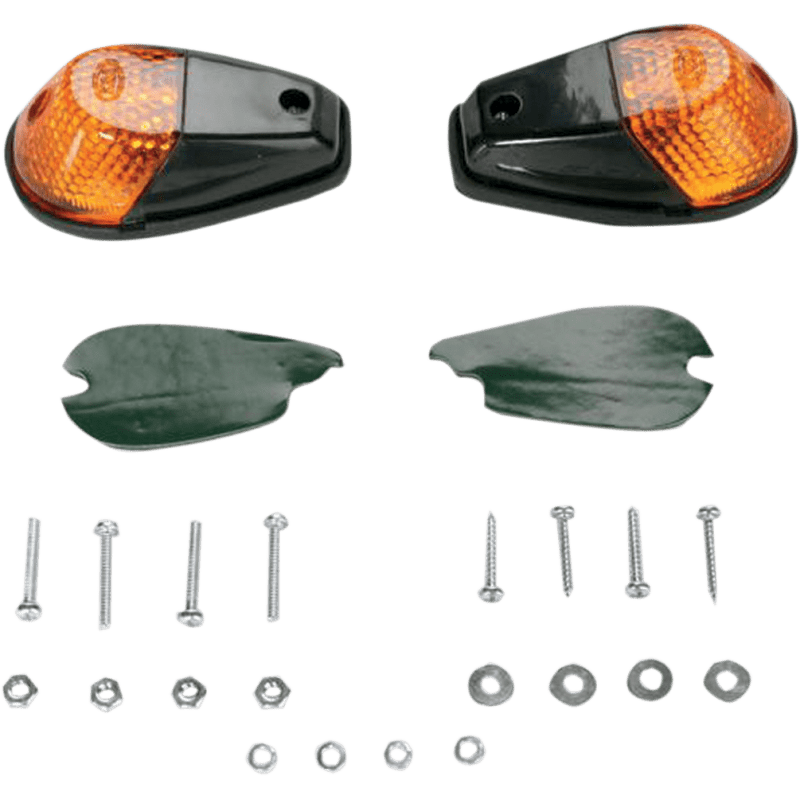 K&S TECHNOLOGIES MRKR LGHT FLSHMNT AMB - DRIVEN Canada's Powersports 68896600384825 - 8018