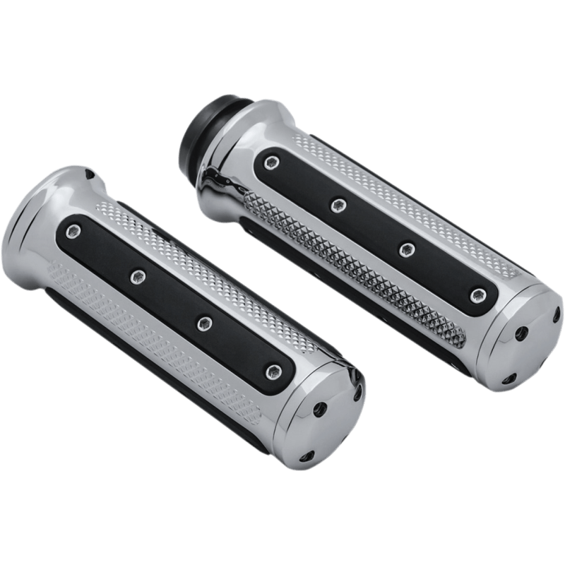KURYAKYN 08 - 19 FLHT GRIPS, ELECT THROTTLE, PN 6122 - DRIVEN Canada's Powersports 191209024536419837