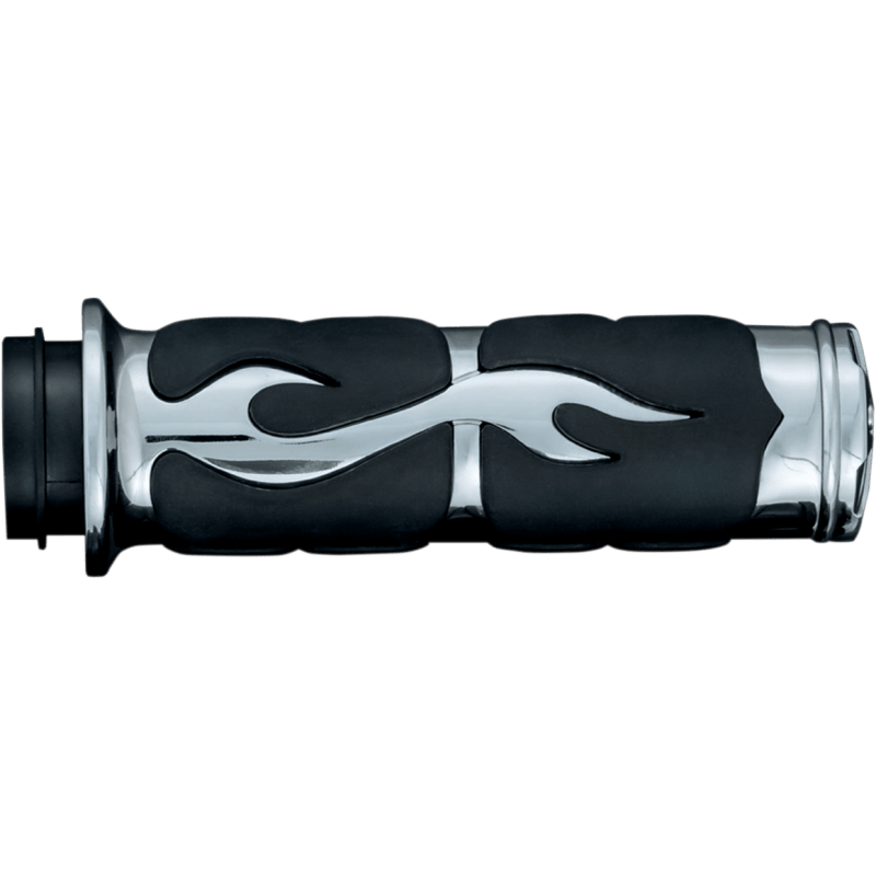 KURYAKYN 08 - 19 FLHT ISO FLAME GRIPS WO/THR BOSS PN 6269 - DRIVEN Canada's Powersports 191209009205496844