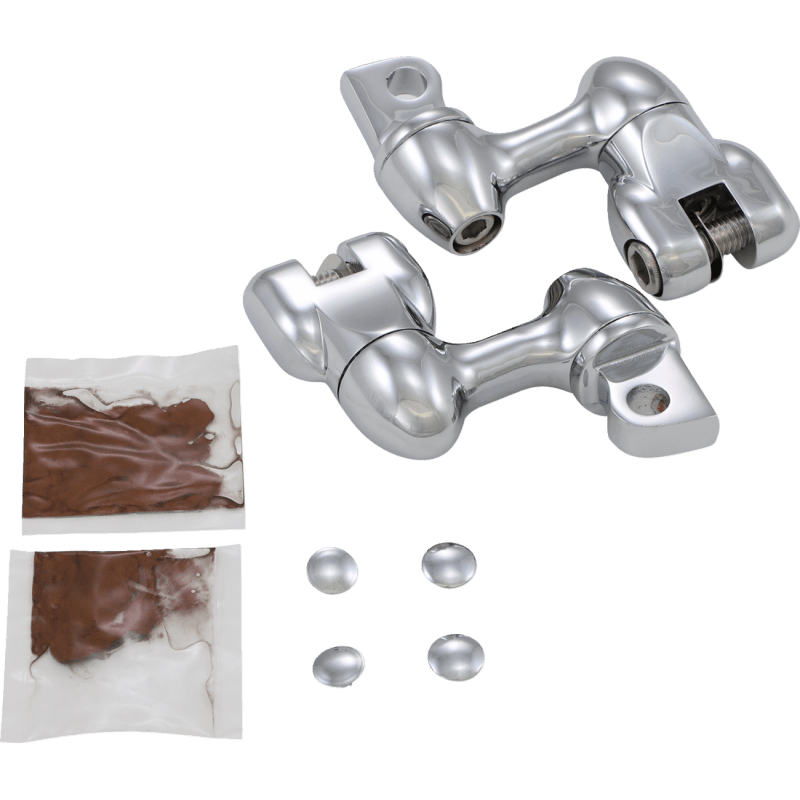 KURYAKYN 2" ADJU/LOCK/OFFSET PEG MOUNTS (PR) PN 4556 (495644) - DRIVEN Canada's Powersports 191209003265495644