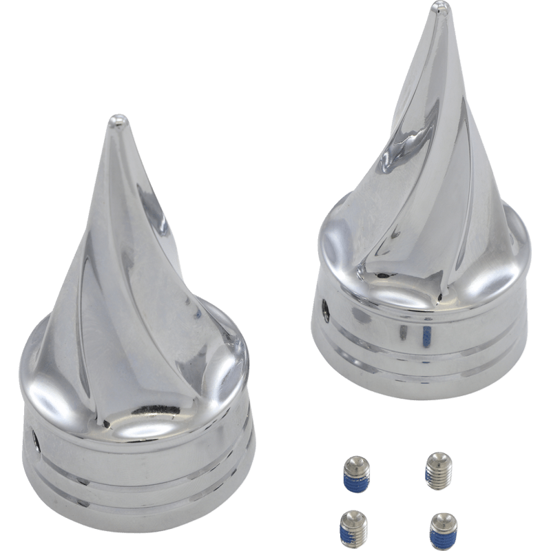 KURYAKYN 84 - 06 S/T/80 - 99FLHT TWISTED AXLE CAPS PN 1217 - DRIVEN Canada's Powersports 191209010140493907