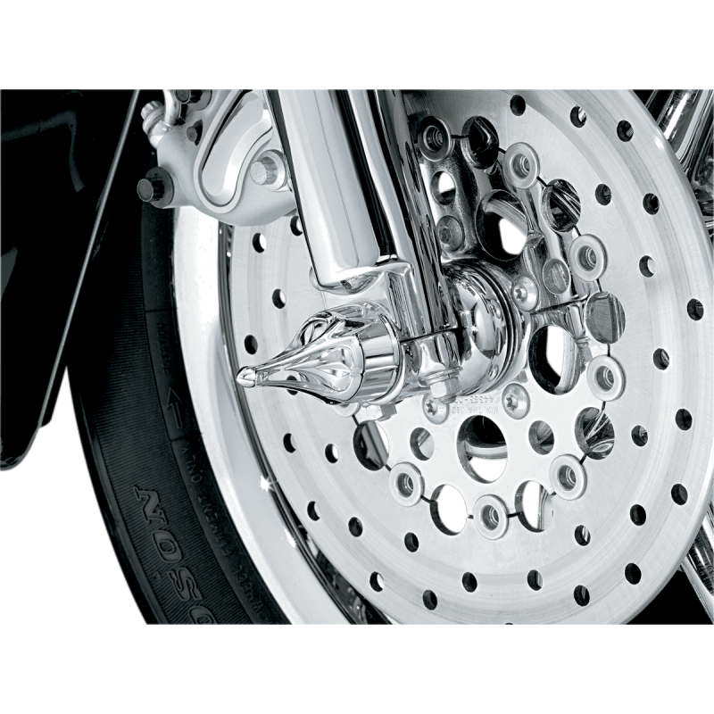 KURYAKYN 84 - 17 S/TAIL/80 - 19 FLHT FRT AXLE CAP ROMAN PN 1225 - DRIVEN Canada's Powersports 191209012946419022