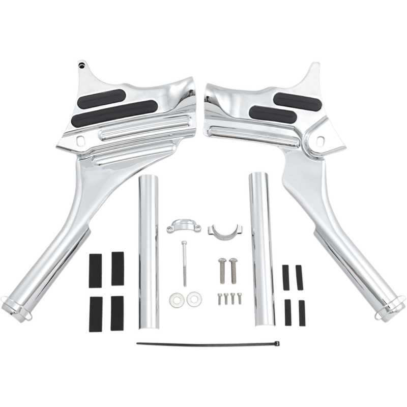 KURYAKYN 95 - 07 FL/FLHR/X DELUXE NECK COVERS PN 7866 (494347) - DRIVEN Canada's Powersports 191209008970494347