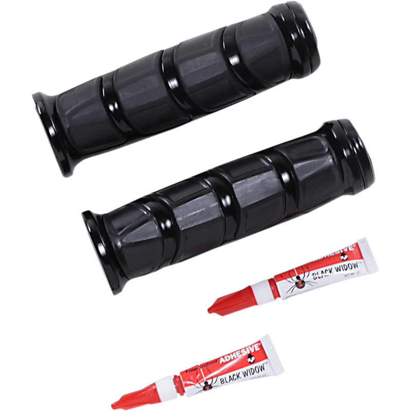KURYAKYN BLK. KINETIC GRIPS METRIC 1" HANDLEBARS PN 6373 (496772) - DRIVEN Canada's Powersports 191209020927496772
