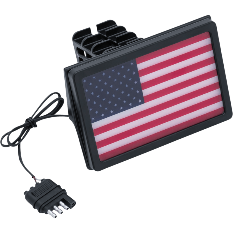 KURYAKYN COVER REC HITCH LED FLAG PN 2893 (424893) - DRIVEN Canada's Powersports 191209043452424893