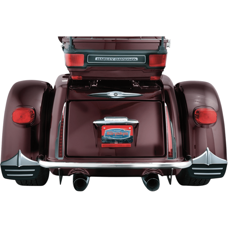 KURYAKYN HD TRIKE REAR MUD FLAPS 09 - 19 PN 7220 (419342) - DRIVEN Canada's Powersports 191209016777419342