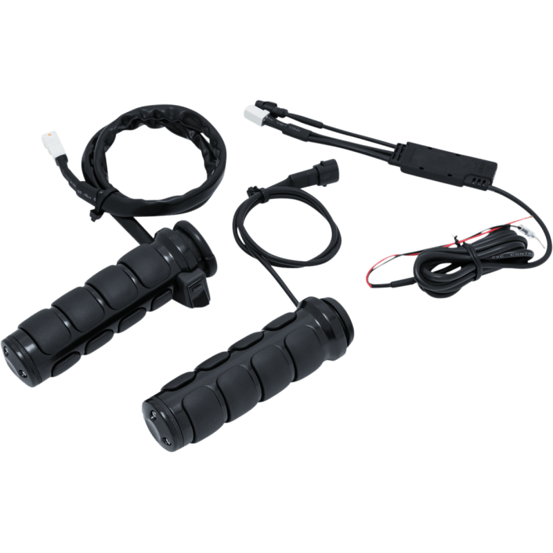 KURYAKYN HEATED ISOA - GRIPS FOR ELECTRONIC THROTTLE, PN 6472 - DRIVEN Canada's Powersports 191209041984424898