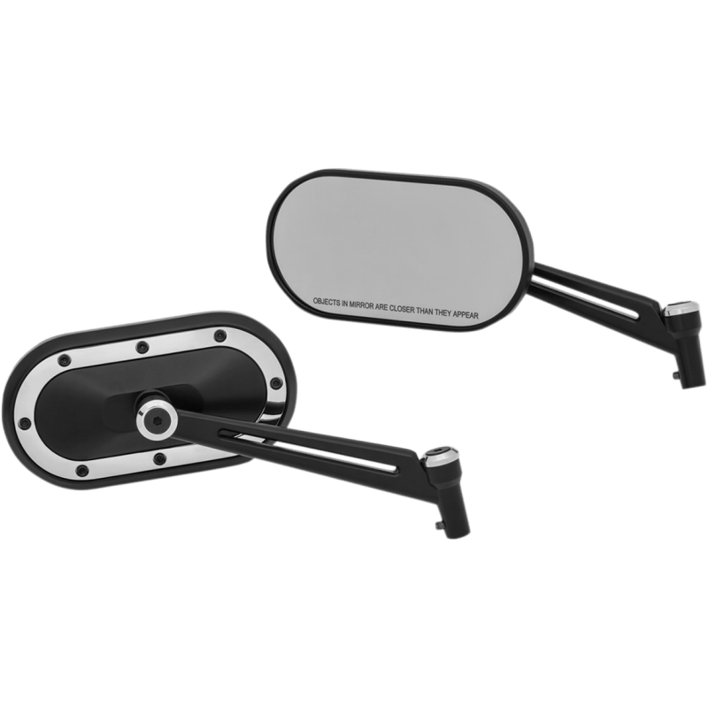KURYAKYN HEAVY INDUSTRY MIRRORS, BLACK WITH PN 1766 - DRIVEN Canada's Powersports 191209022419419736