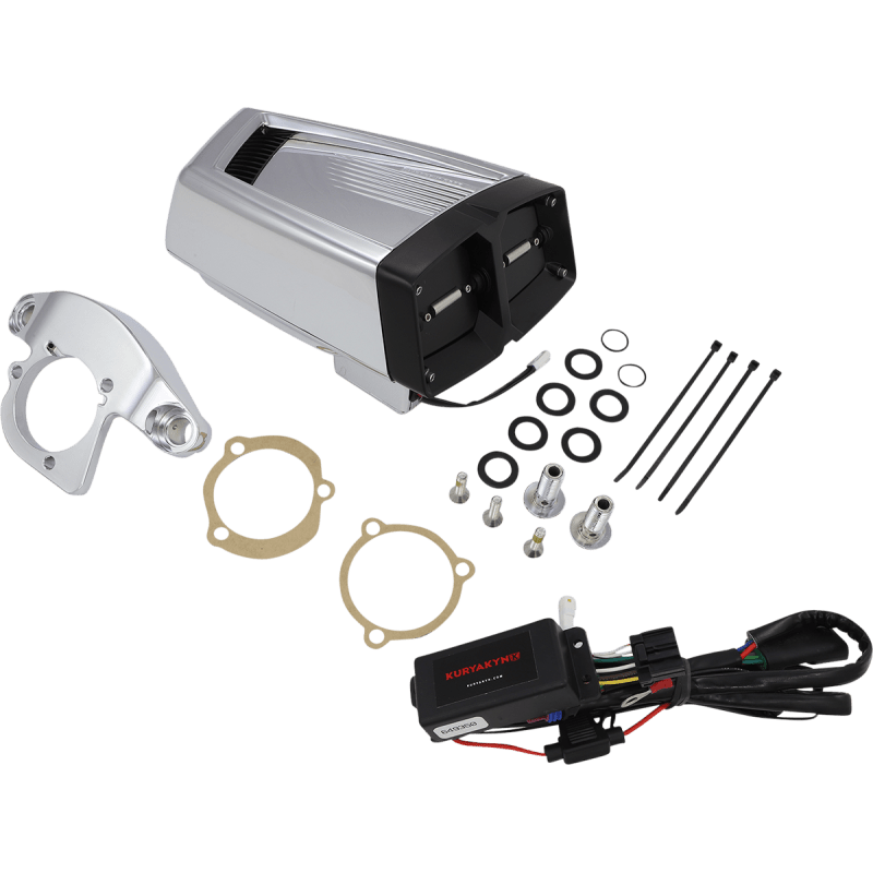 KURYAKYN HYPERCHARGER ES 07 - 19 XL, CHR&BLK PN 9352 (411944) - DRIVEN Canada's Powersports 191209032142411944