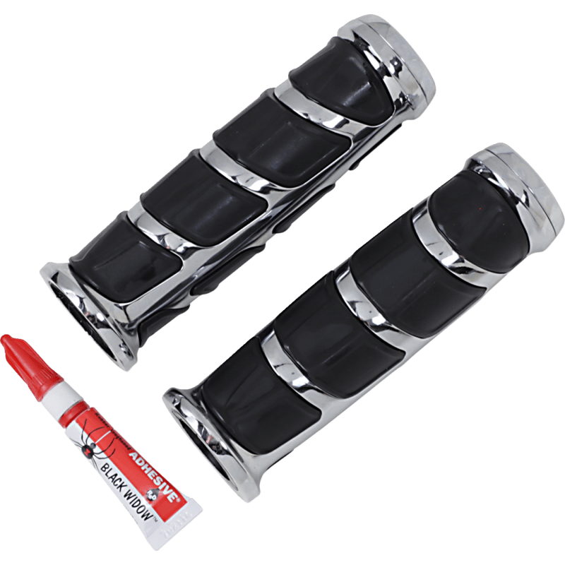 KURYAKYN KINETIC GRIPS METRIC 1" HANDLEBARS, UNV. PN 6372 (496771) - DRIVEN Canada's Powersports 191209020910496771