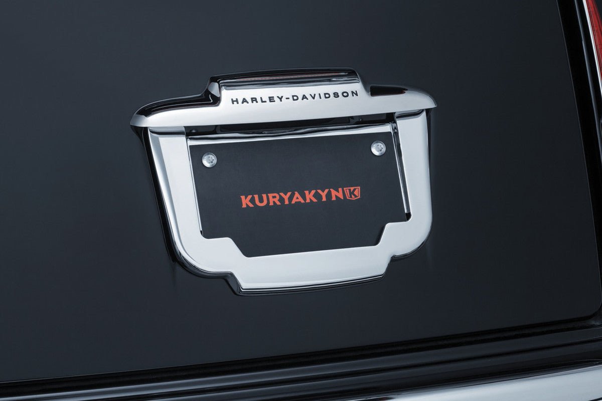 KURYAKYN LICENSE PLATE FRAME, 11 - 19 TRI - GLIDE, PN 5148 - DRIVEN Canada's Powersports 5148419905