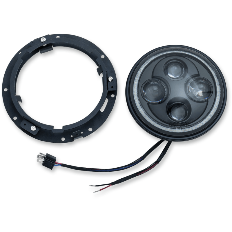 KURYAKYN ORBIT VISION 7" LED H/LIGHT PN 2460 (412356) - DRIVEN Canada's Powersports 191209029357412356
