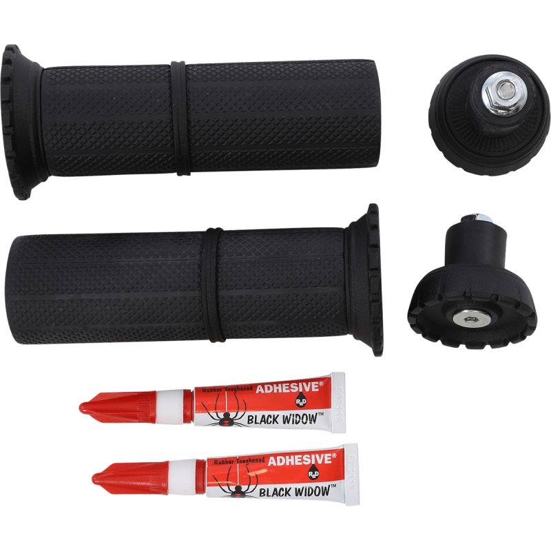 KURYAKYN RIOT GRIPS UNIVERSAL 1" BARS SATIN PN 3585 - DRIVEN Canada's Powersports 191209029289411991