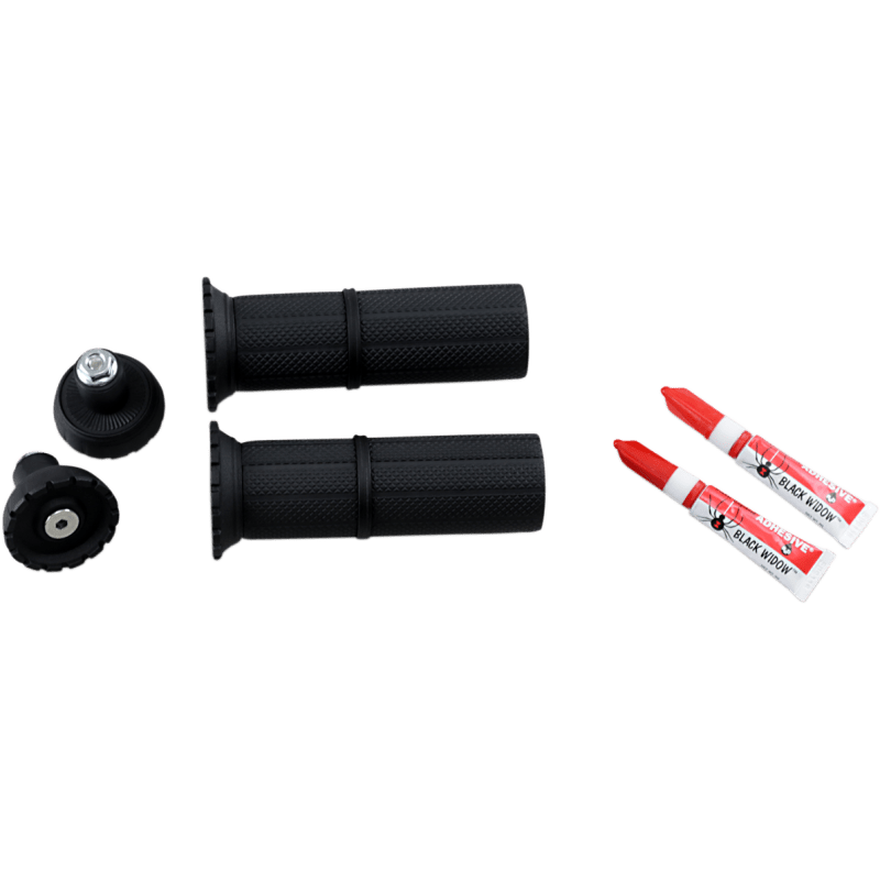 KURYAKYN RIOT GRIPS UNIVERSAL 7/8 IN BARS SAT PN 3587 - DRIVEN Canada's Powersports 191209029326411993