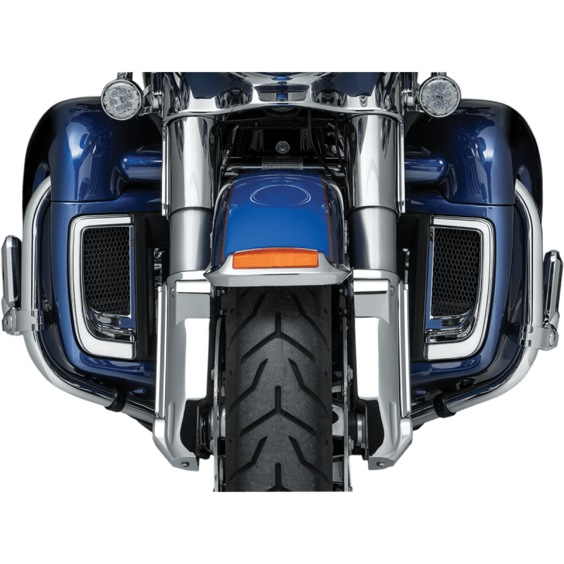 KURYAKYN TRACER L.E.D. FAIRING LOWER GRILLS, CHROME PN 5063 (485190) - DRIVEN Canada's Powersports 191209037284485190