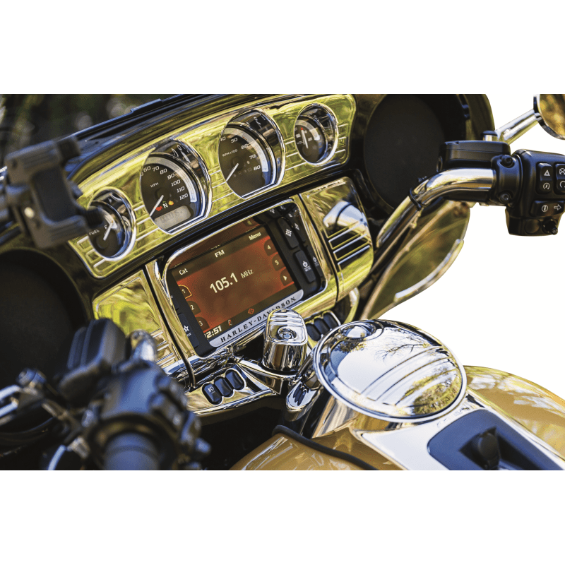 KURYAKYN TRI - LINE GAUGE TRIM 14 - 19 FLHT PN 7284 (419662) - DRIVEN Canada's Powersports 191209019846419662