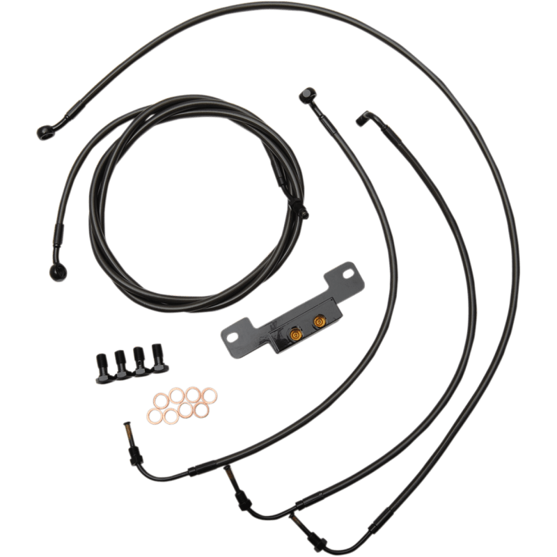 LA CHOPPERS CABLE KIT SS MIDNIGHT 16" FL17+NOABS (LA - 8055KT - 16M) - DRIVEN Canada's Powersports LA - 8055KT - 16M